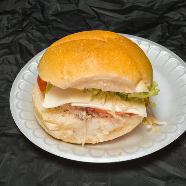 #1 Tuna Melt Sandwich.