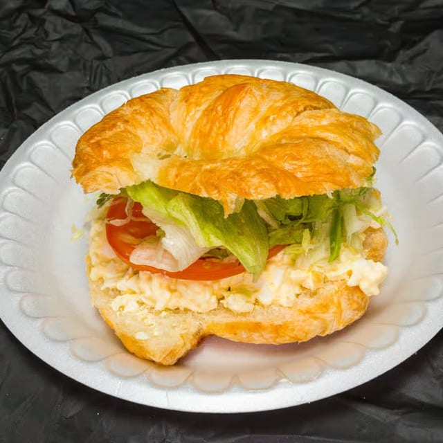 Homemade Egg Salad Sandwich.