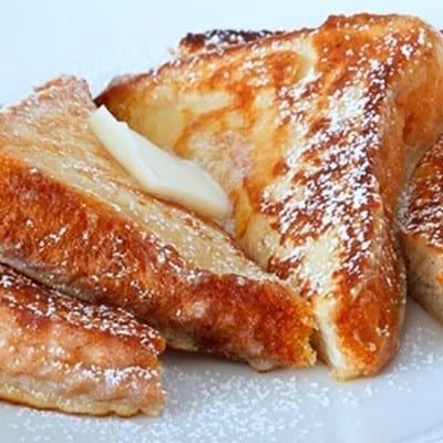 Homemade Texas French Toast.